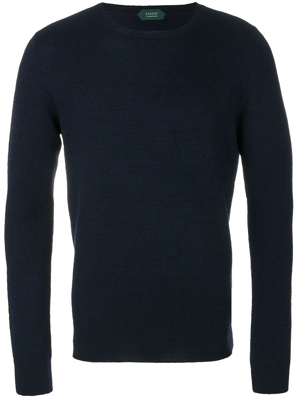 textured knit jumper