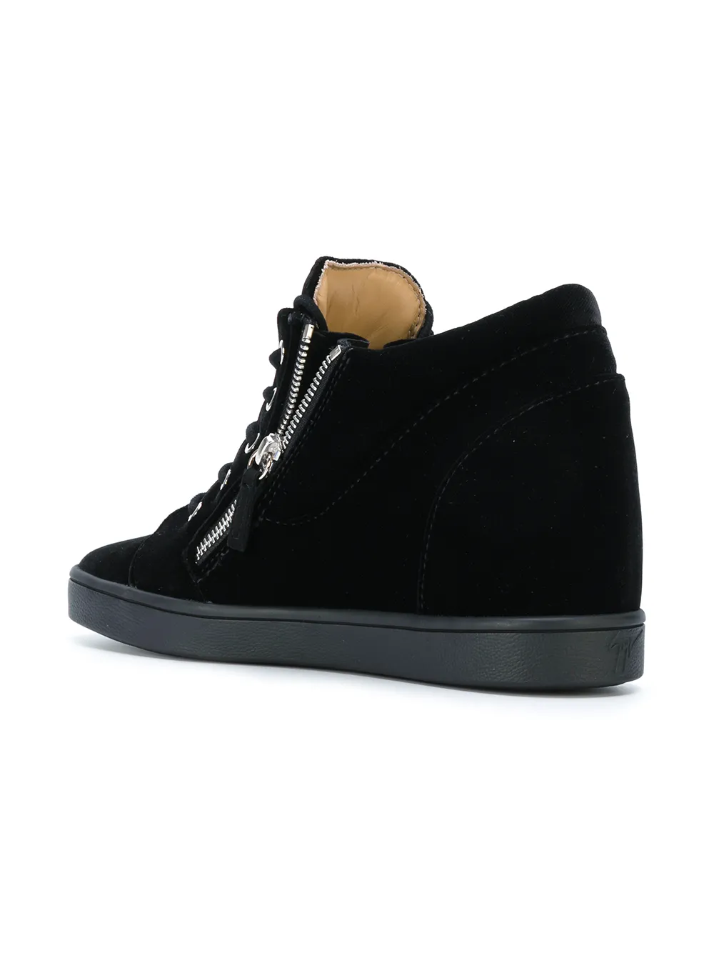 Giuseppe Zanotti Sonya wedge sneakers Black