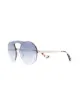 الصورة 2 من Prada Eyewear نظارة شمسية كبيرة بدون إطار