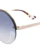 Prada Eyewear نظارة شمسية كبيرة بدون إطار