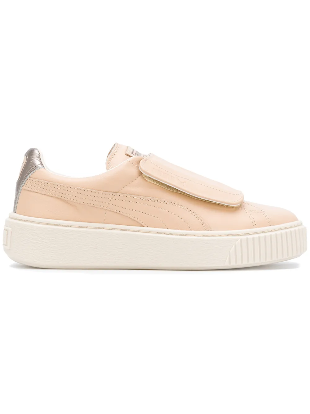 PUMA 'Basket' Sneakers - Nude