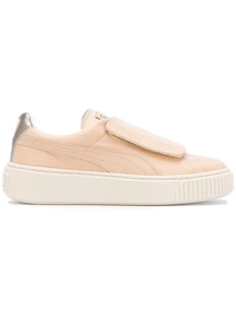 puma platform peach