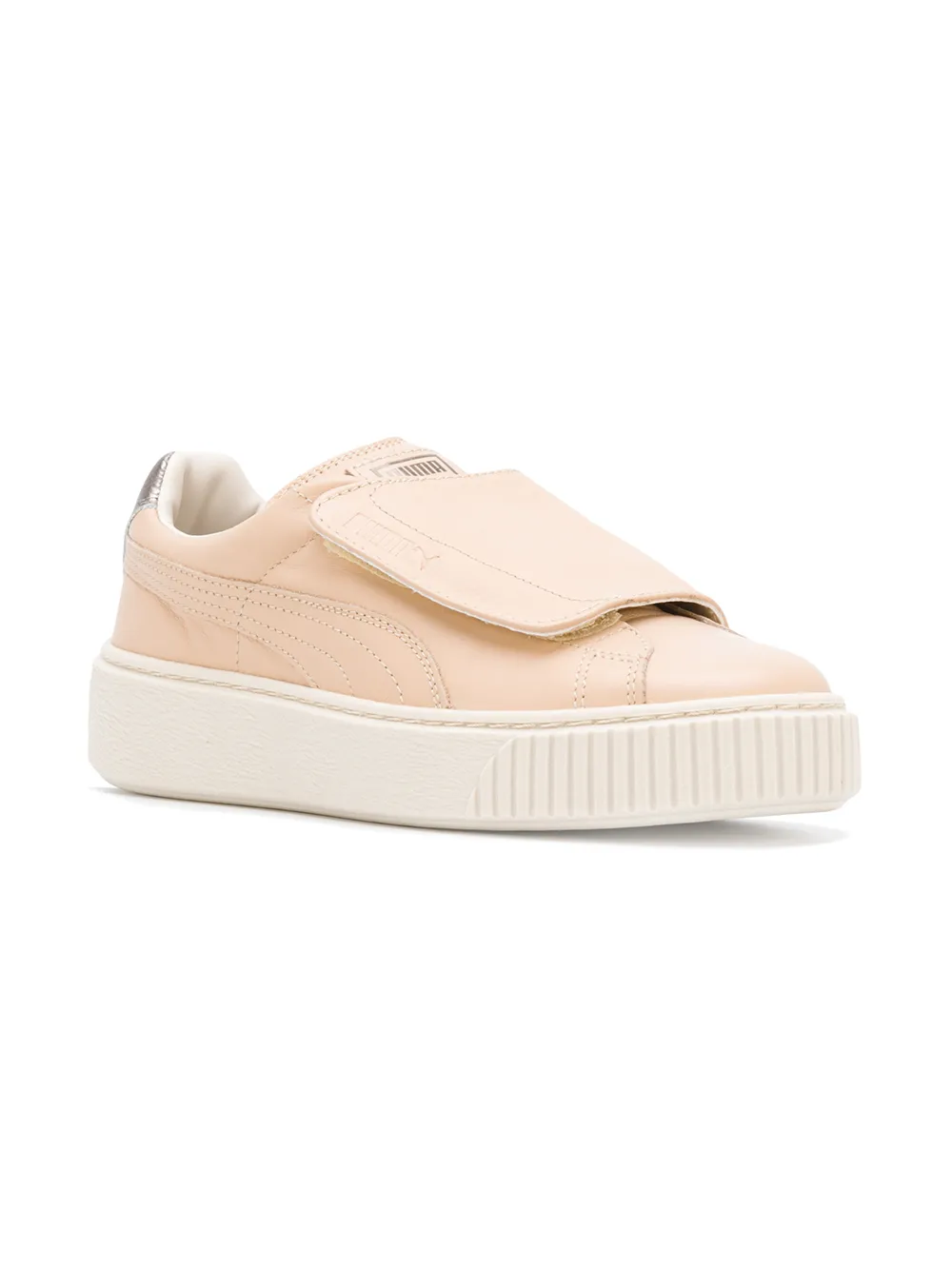 PUMA Basket Platform Big Strap sneakers Beige