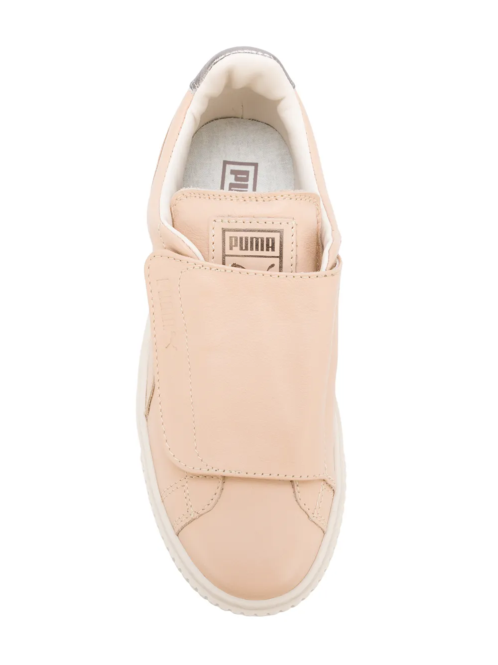 PUMA Basket Platform Big Strap sneakers Beige