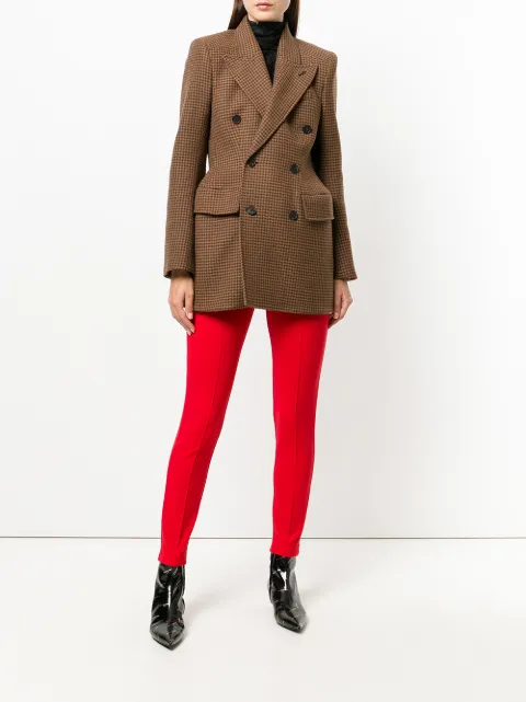 balenciaga hourglass blazer