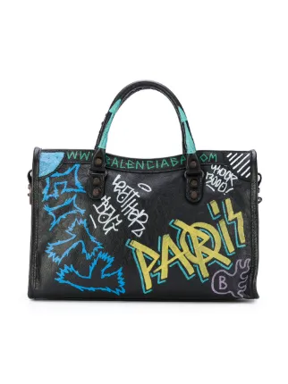balenciaga graffiti small