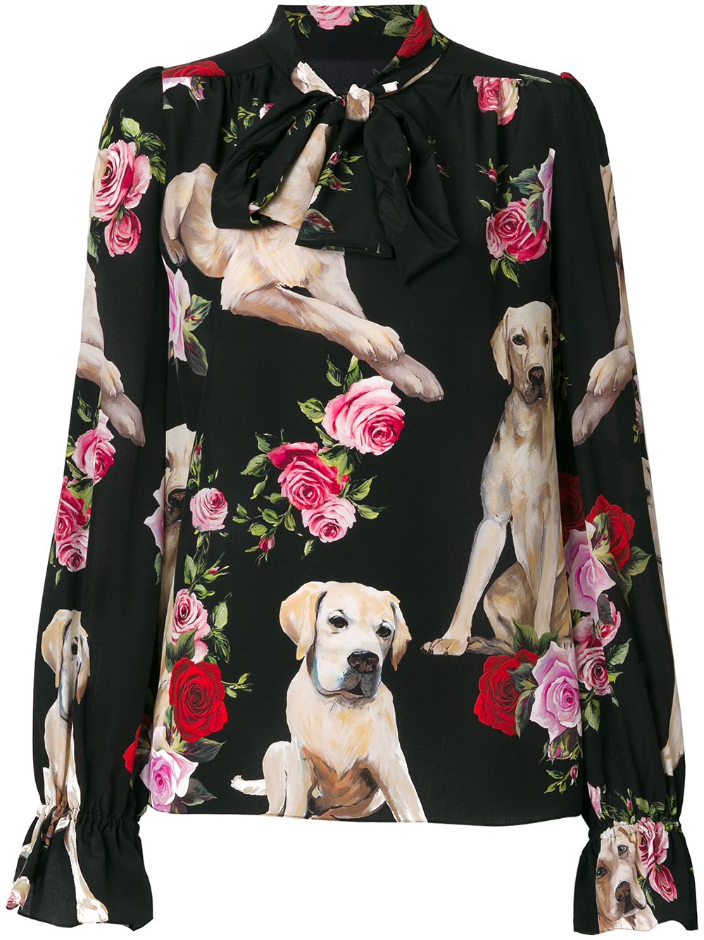 dolce and gabbana dog soldier shirt