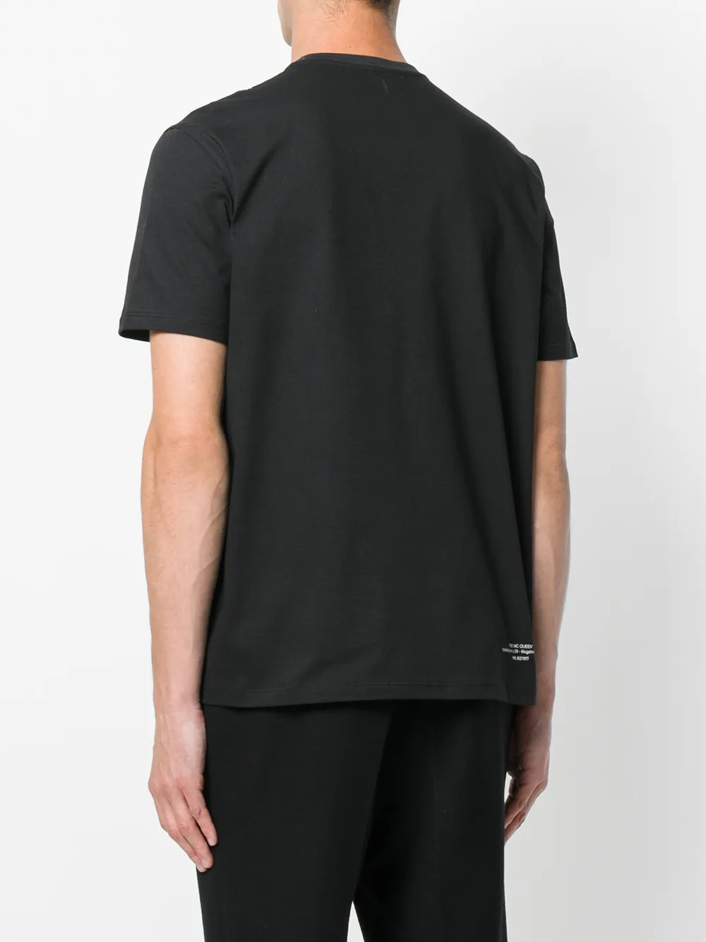 Neil Barrett T-shirt met print Zwart