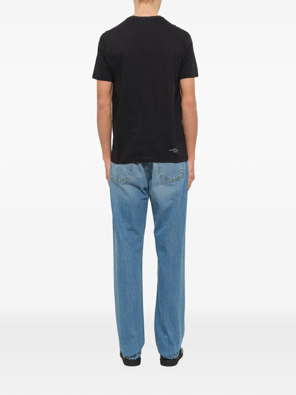 Neil Barrett T-shirt met print Zwart