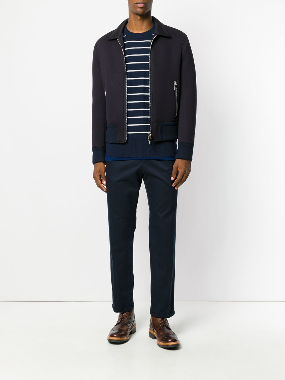 PT Torino slim-fit chinos - Blauw