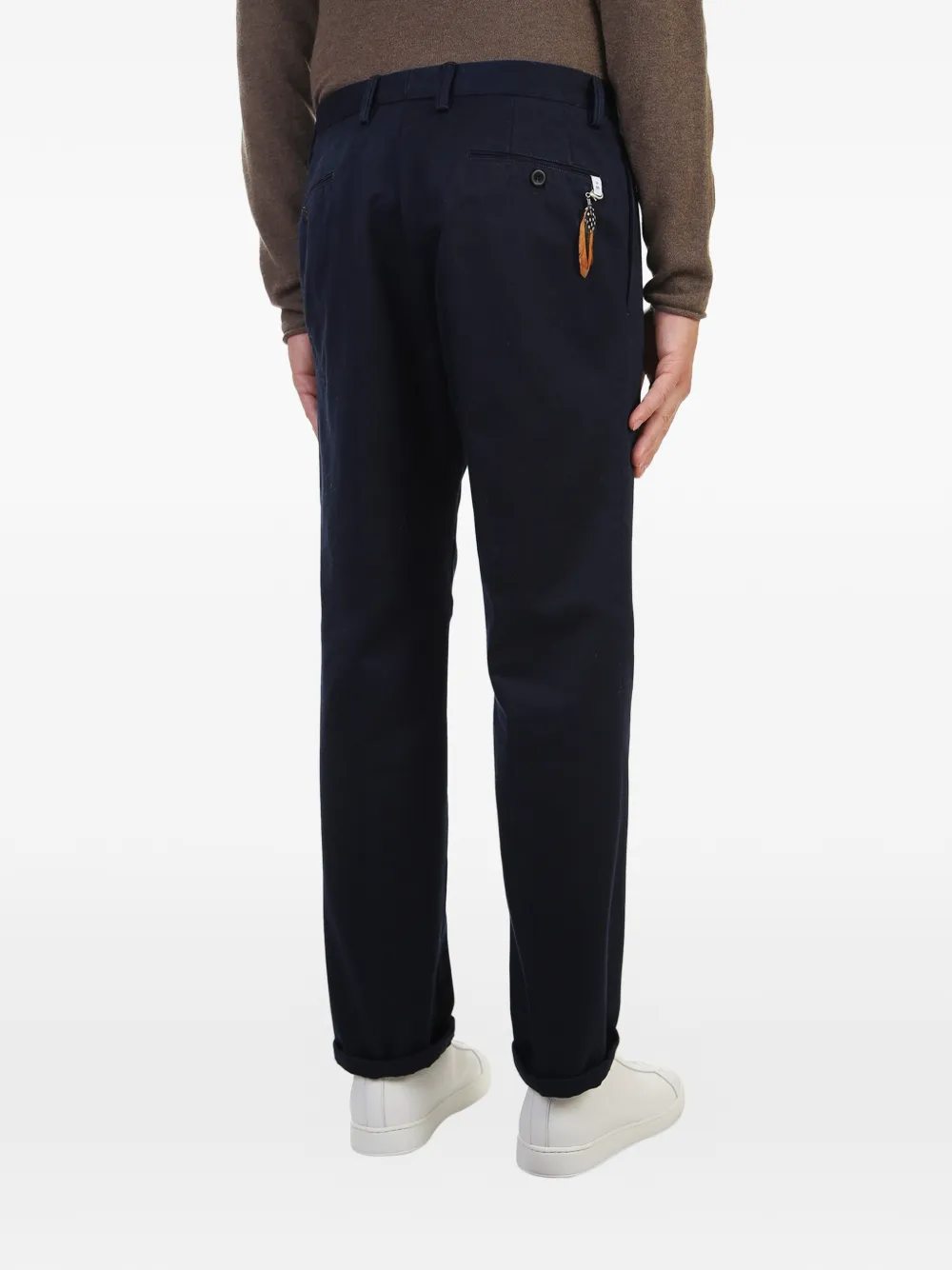  Pt Torino Chino Mit Geradem Schnitt   Blau 