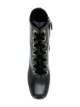Prada high heel lace-up booties