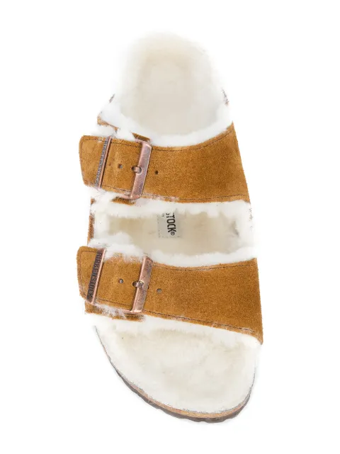 birkenstock mink suede shearling
