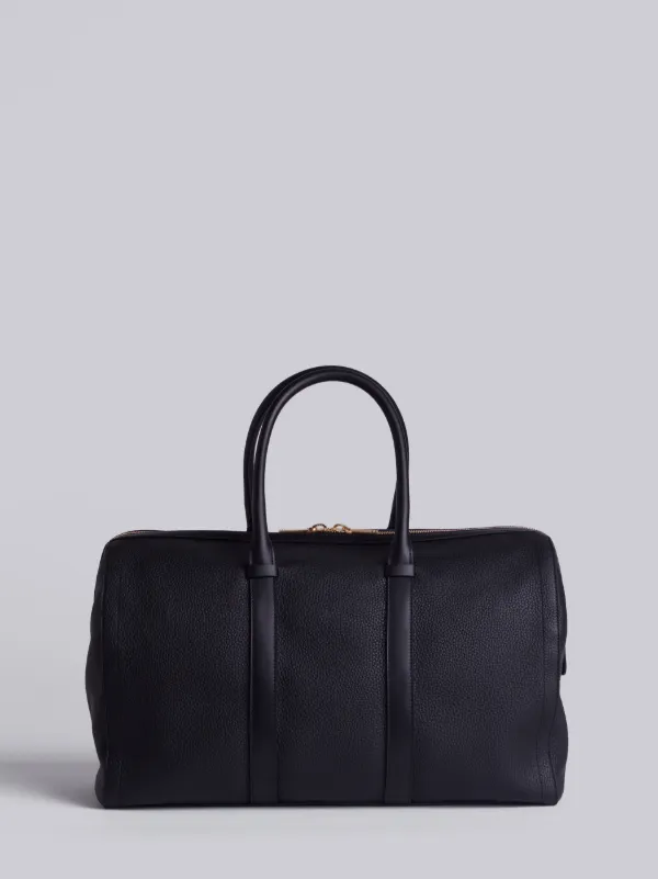 Unstructured Holdall In Tumbled Calf Leather
