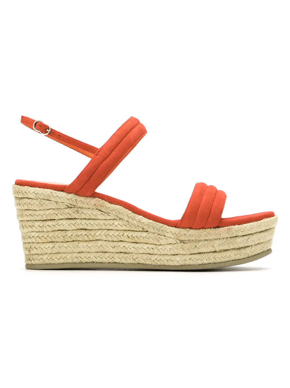 

Sarah Chofakian leather platform sandals - Yellow