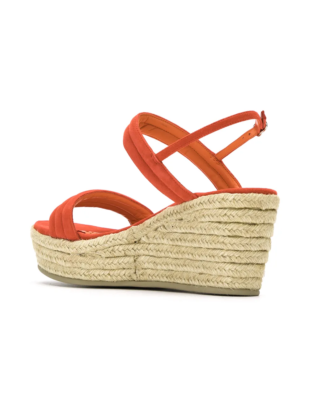 Sarah Chofakian leather platform sandals Yellow