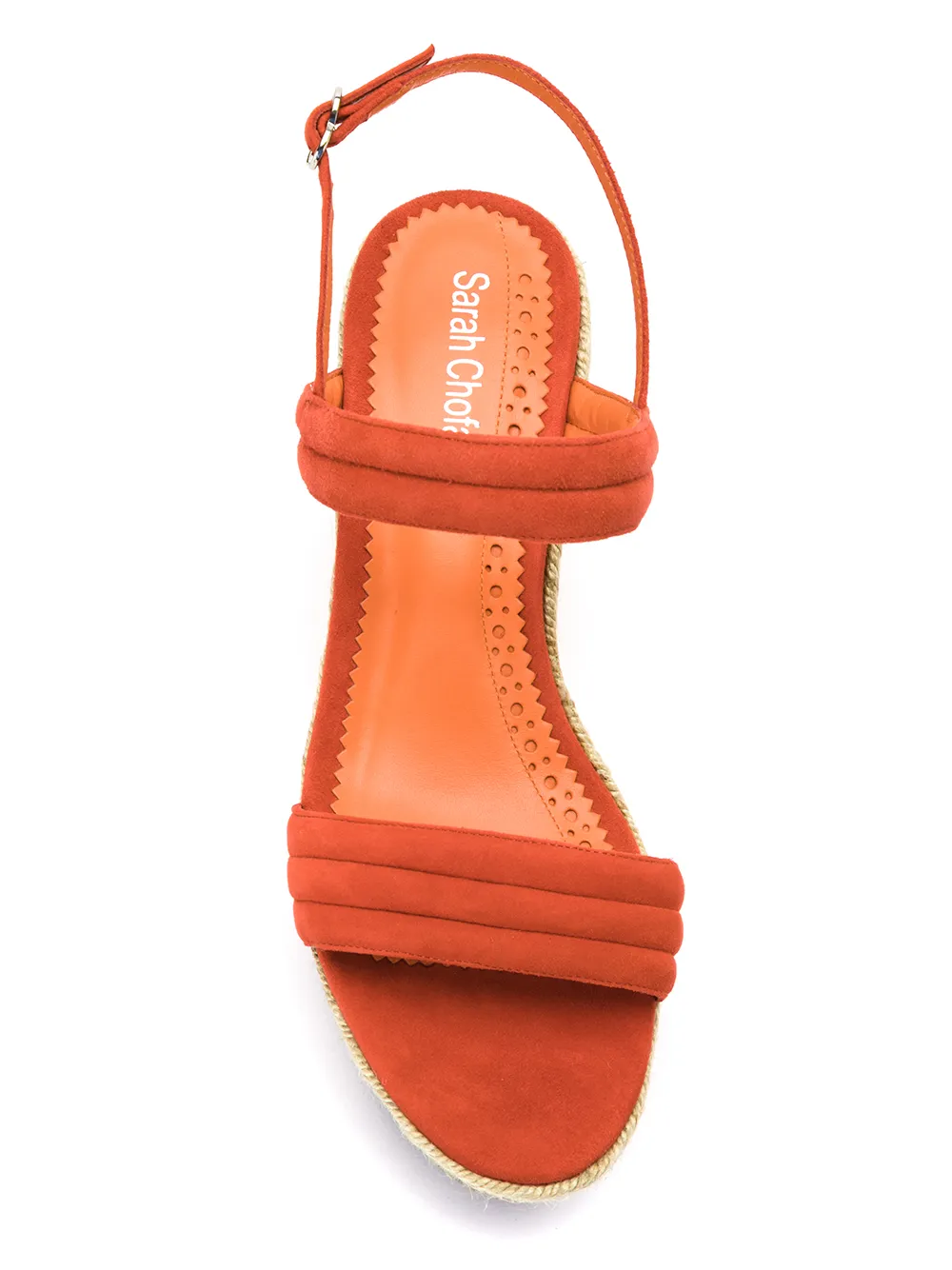 Sarah Chofakian leather platform sandals Yellow