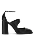 Studio Chofakian leather cut out pumps - Black