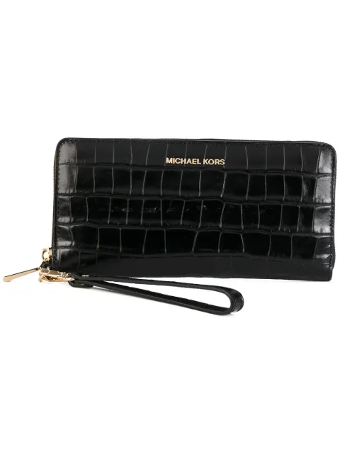 michael kors crocodile wallet