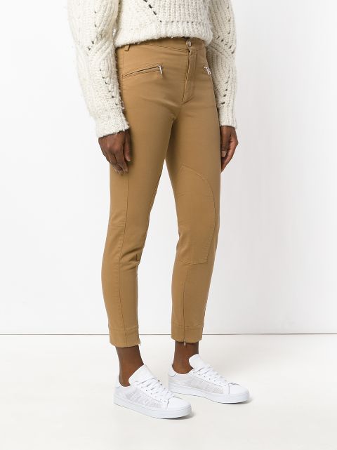 slim fit soft shell trousers