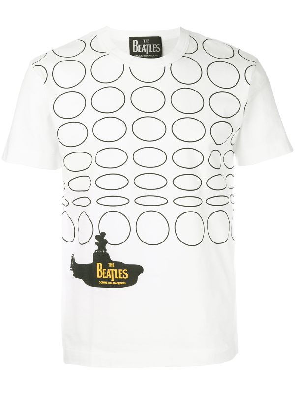 comme des garcons beatles t shirt