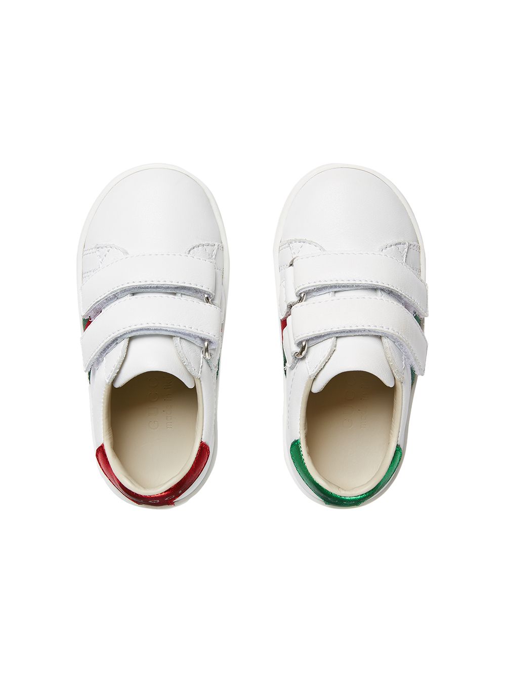 фото Gucci kids кроссовки с отделкой web