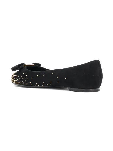 salvatore ferragamo vara bow ballerina shoes