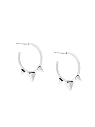 Isabel Marant Spiked Hoop Earrings Farfetch Isabel Marant Spiked Hoop Earrings