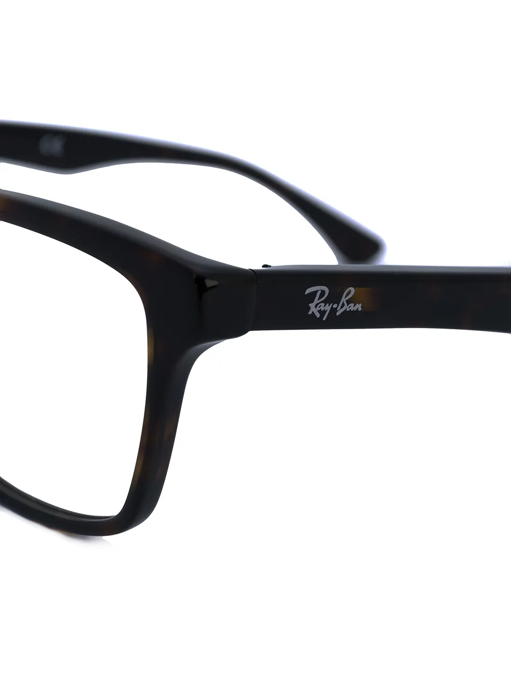 Ray-Ban vierkant brilmontuur Zwart