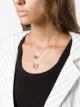 Imagen 2 de Marla Aaron 14kt rose gold blue sapphire Babylock charm