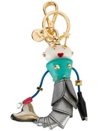 Prada Mermaid Bag Charm Farfetch Prada Mermaid Bag Charm