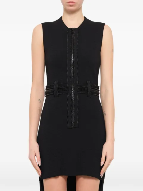 Givenchy zipped fitted mini dress