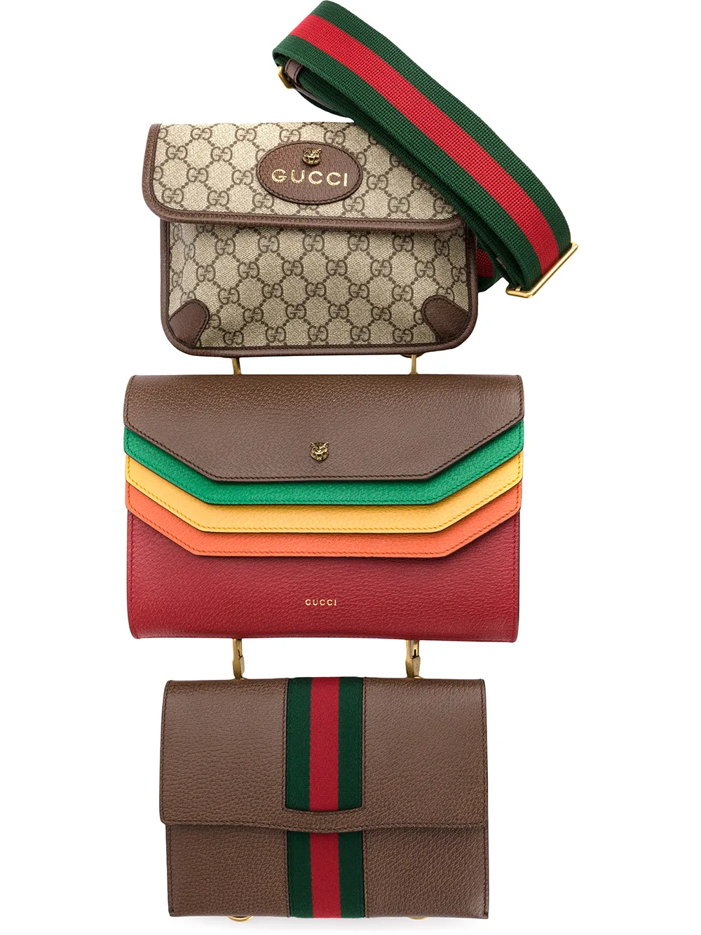 gucci 3 piece bag