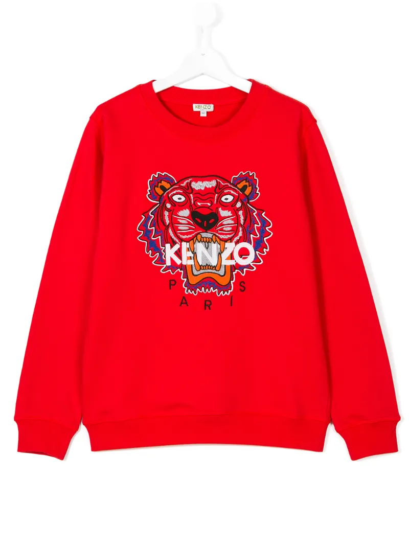 Kenzo Kids толстовка Tiger