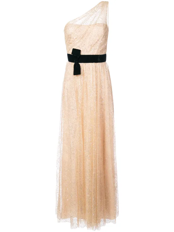 marchesa notte one shoulder