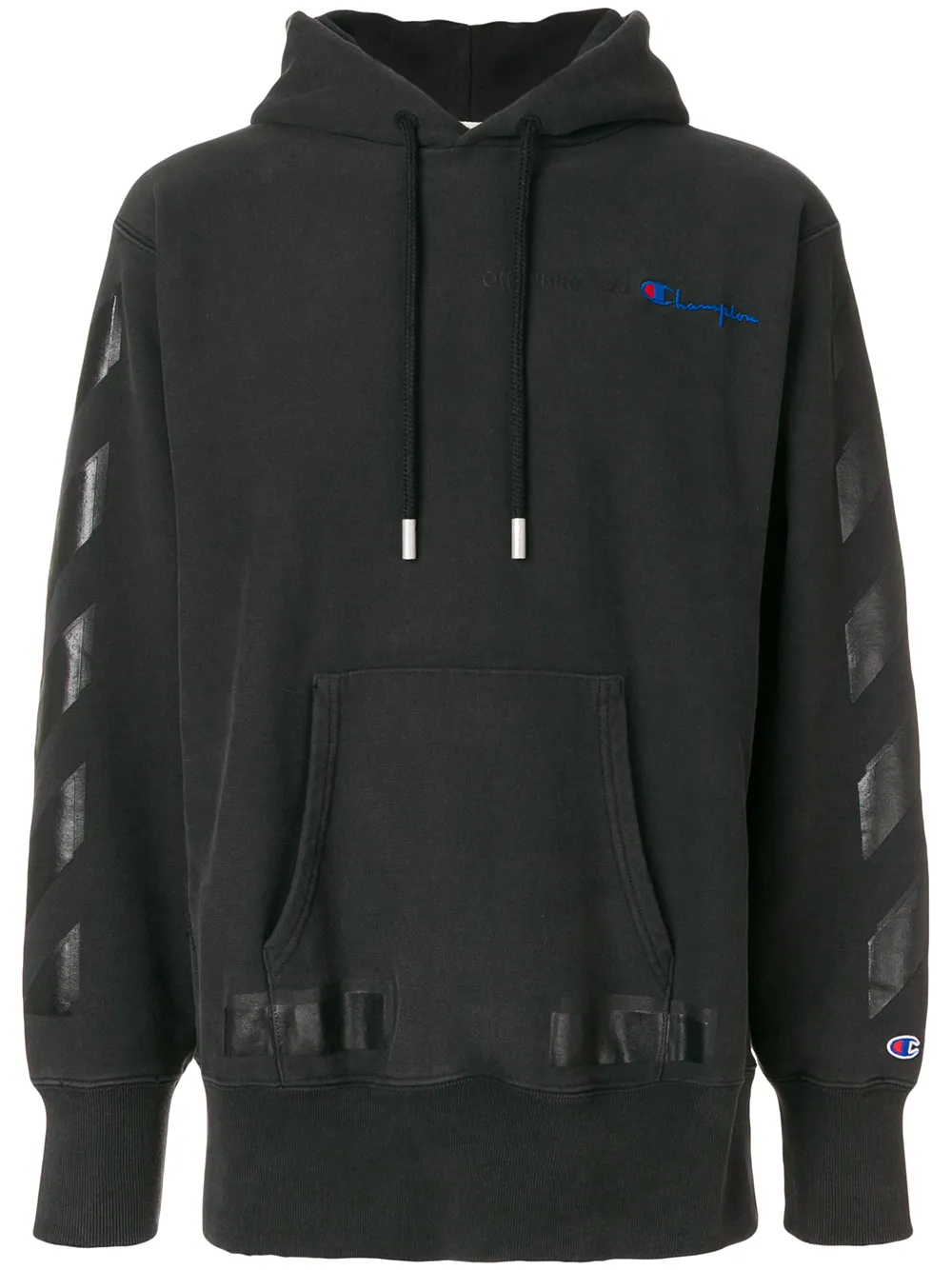 Off-White - hoodie met logo - heren - Polyester/katoen