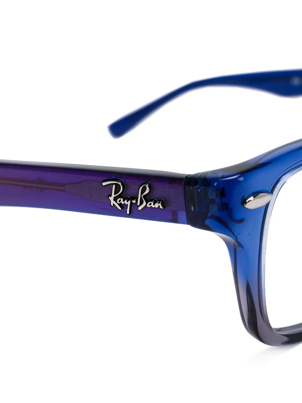 RAY-BAN JUNIOR Bril met rechthoekig montuur - Blauw