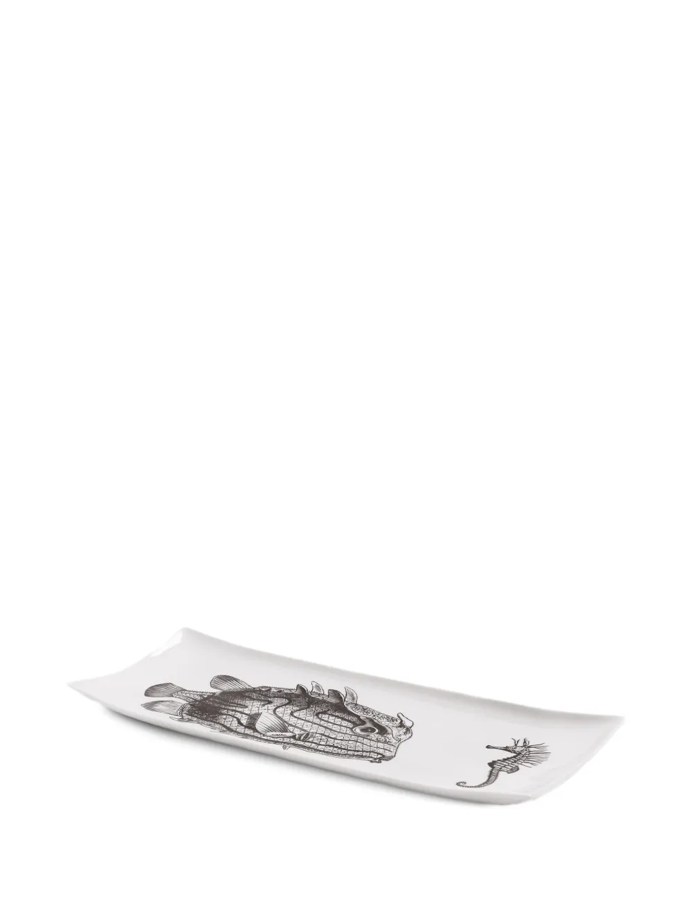 Fornasetti Pufferish & Seahorse plate | Decorative Trays & Plates | Image 2