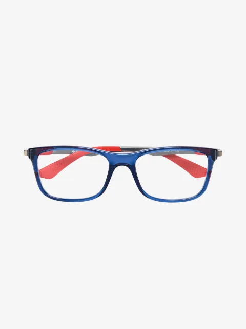 RAY-BAN JUNIOR bicolour rectangular glasses