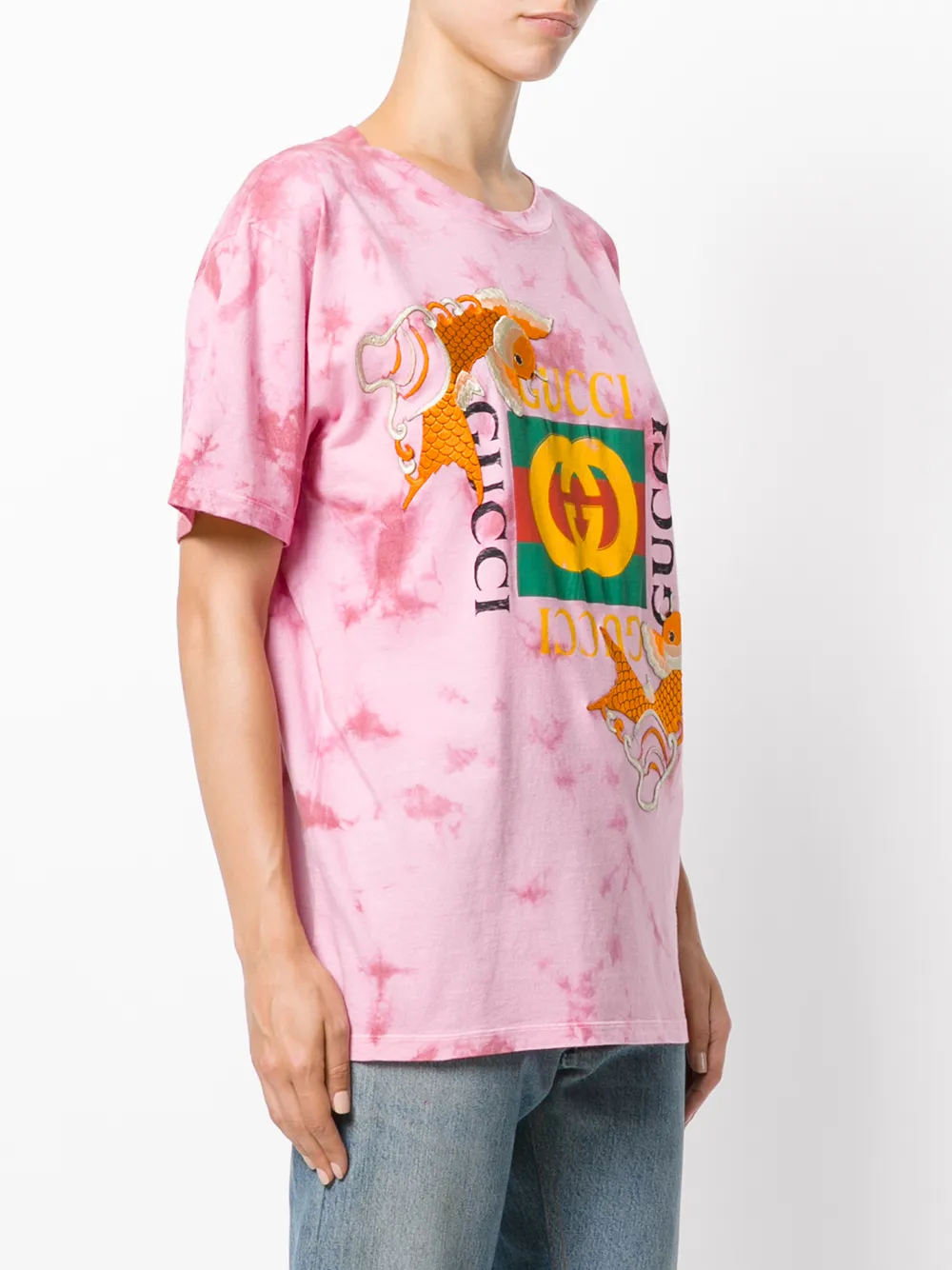 gucci rose t shirt