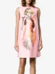 Prada pin up print shift dress
