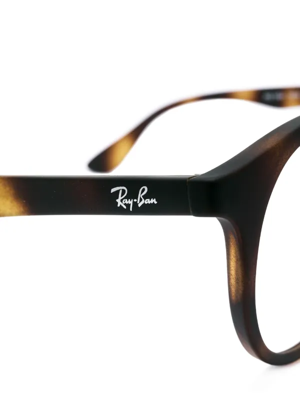 Ray ban round tortoise shell glasses online