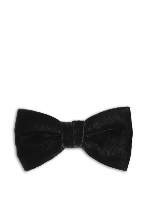 Saint Laurent velvet bow tie