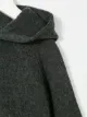 Knot بلوزة أرقط بغطاء رأس