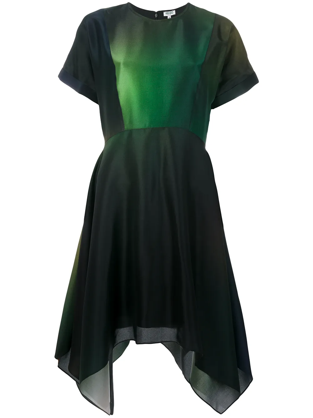 Kenzo Vestito svasato - Verde