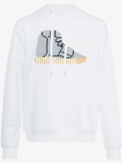 Mostly Heard Rarely Seen 8-Bit hi-top sneaker hoodie