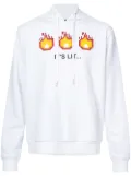 Mostly Heard Rarely Seen 8-Bit It's Lit hoodie - White