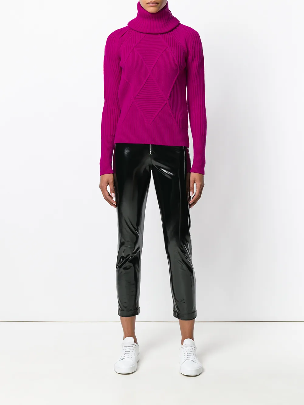 Kenzo roll neck sweater Roze