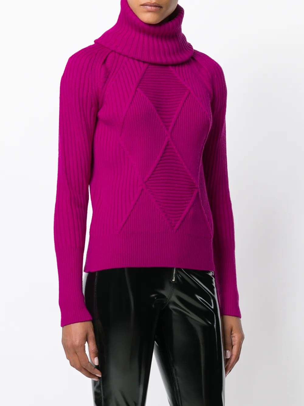 Kenzo roll neck sweater Roze