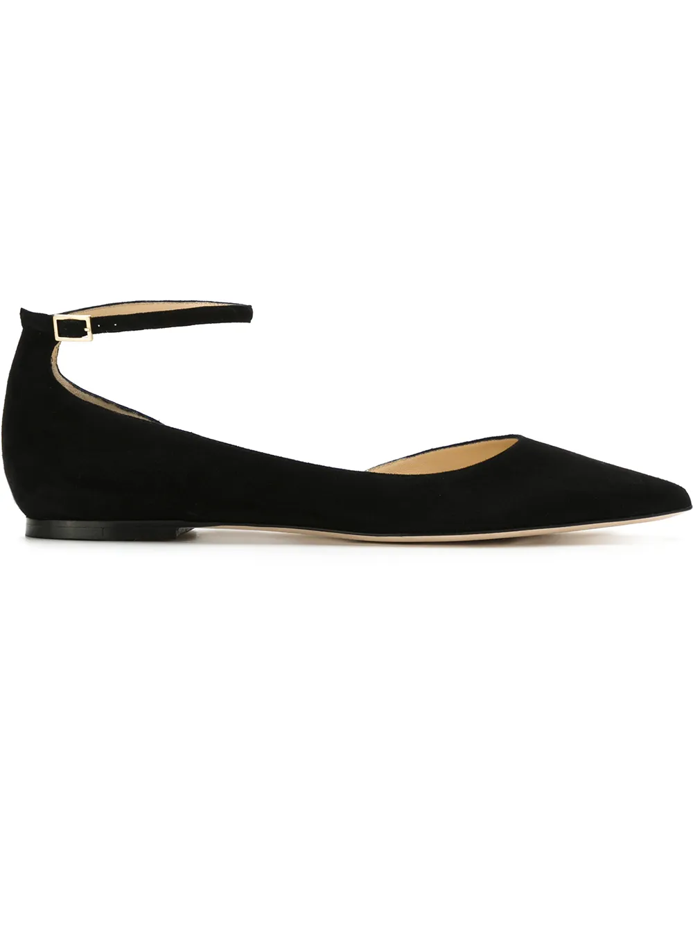 JIMMY CHOO Lucy pointed flats,LUCYFLATSUE12327740